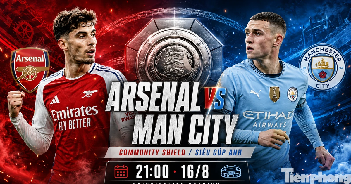 Engelska Supercupen-förutsägelse: Arsenal mot Man City, 21:00, 16 augusti: Den första titeln.