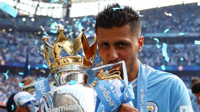 Rodri obteve grande sucesso na Inglaterra.
