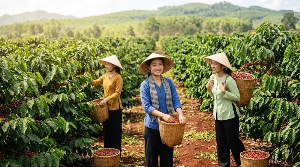 Giá cà phê hôm nay 18.8.2026 tăng trở lại, cao nhất 95.300 đồng/kg
