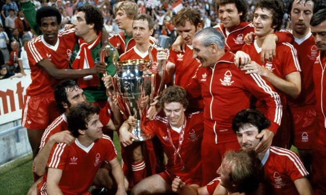 O Nottingham Forest já venceu a Liga dos Campeões duas vezes. Foto: Getty.