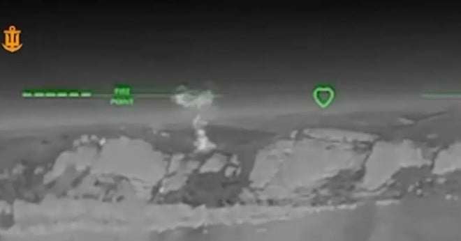 Oekraïne heeft een video vrijgegeven van de aanval op Russische Onyx- en Zircon-raketlanceerders.
