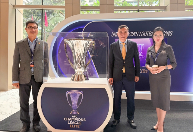 O presidente da VFF, Tran Quoc Tuan, participa do principal evento de futebol asiático; em qual grupo estão os dois clubes vietnamitas? - Foto 2.