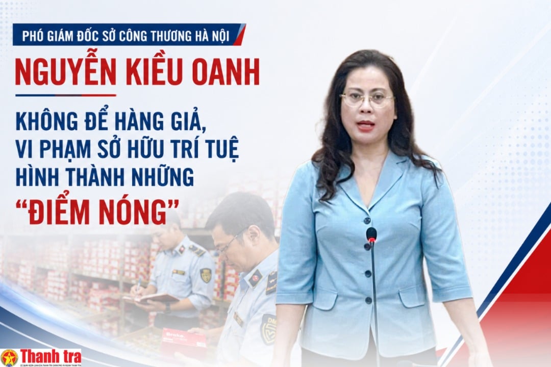 Adjunct-directeur van het departement Industrie en Handel van Hanoi: Namaakgoederen en schendingen v