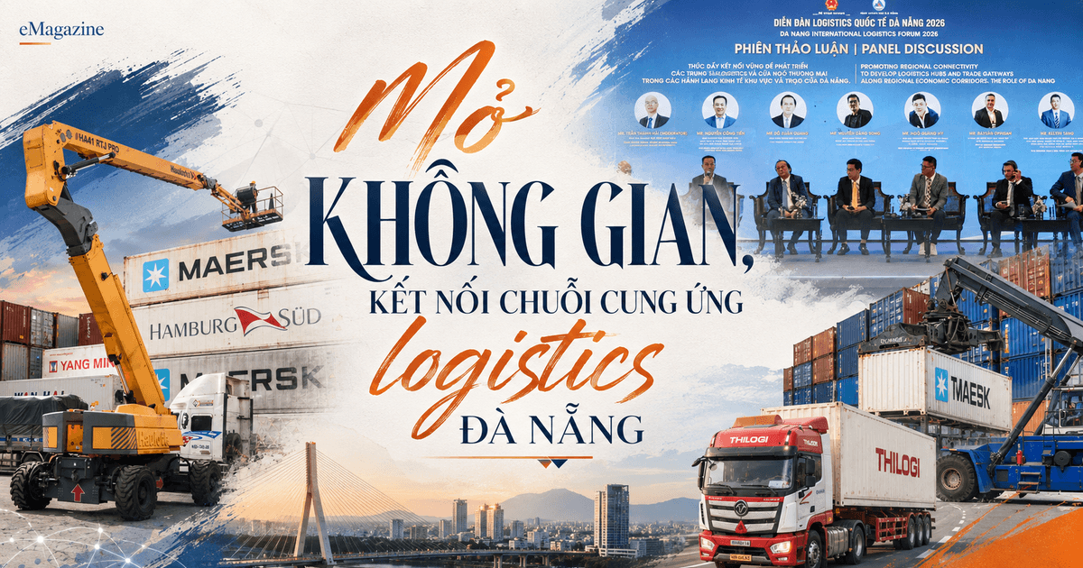 Mở không gian, kết nối chuỗi cung ứng logistics Đà Nẵng