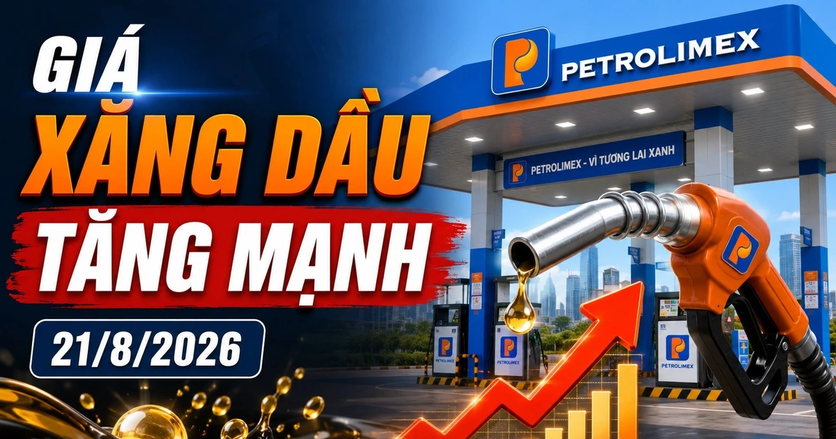 Giá xăng dầu 21/8: Dầu Brent vượt 93 USD, giá trong nước tăng mạnh