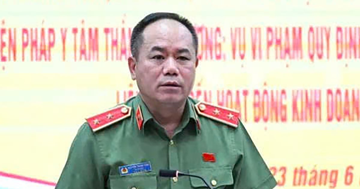 Luitenant-generaal Nguyen Thanh Tung en negen anderen zijn genomineerd voor de titel 'Vooraanstaande