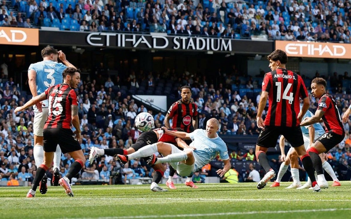 Premier League: Man City kommer från underläge och slår Bournemouth