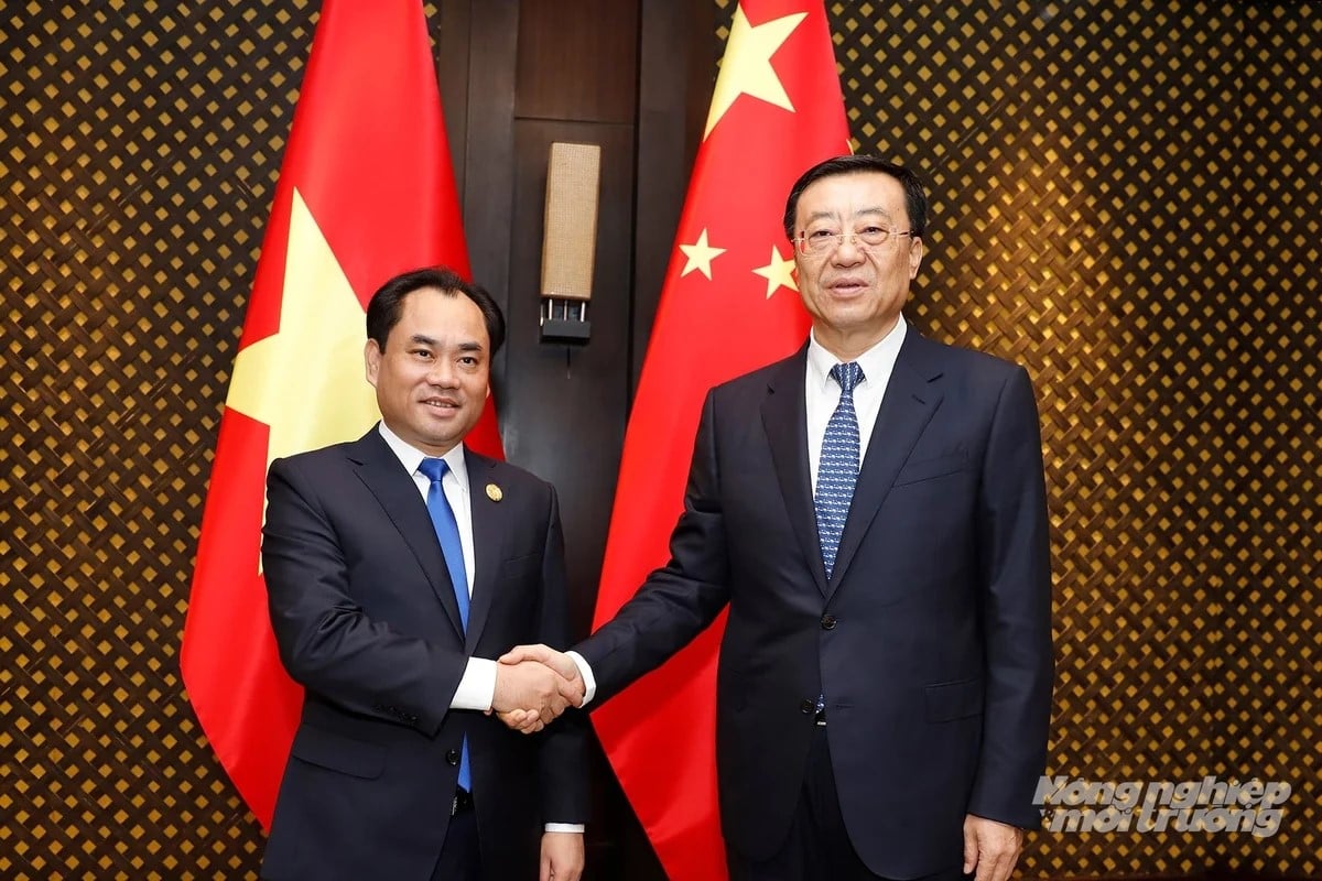 Vietnam en China bevorderen de samenwerking op het gebied van landbouw, handel en investeringen.