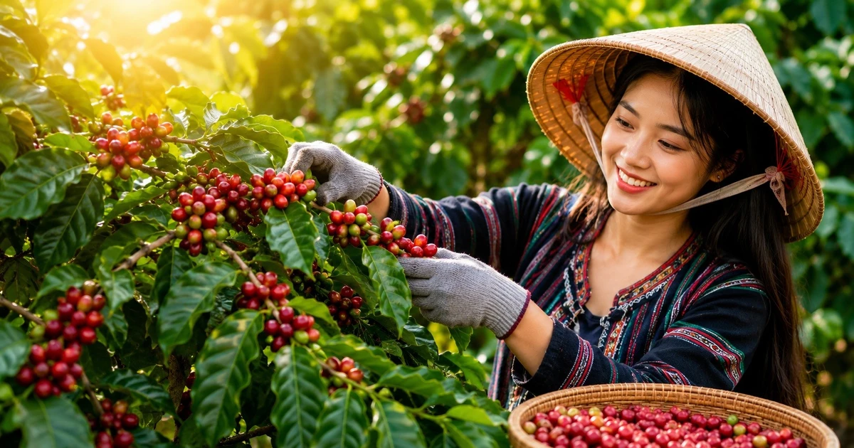 Giá cà phê hôm nay 26/8/2026 tăng mạnh, cao nhất 97.700 đồng/kg