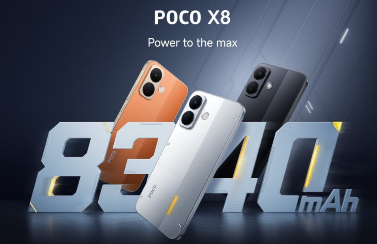 POCO X8 5G มีแบตเตอรี่ขนาดใหญ่มาก