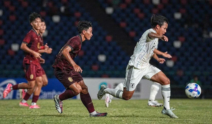 Cambodia U20 lost to Japan U20 8-0.
