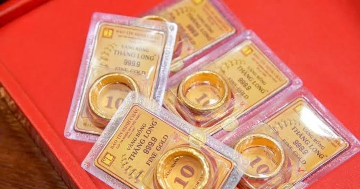 Giá vàng miếng, vàng nhẫn ngày 4/9/2026