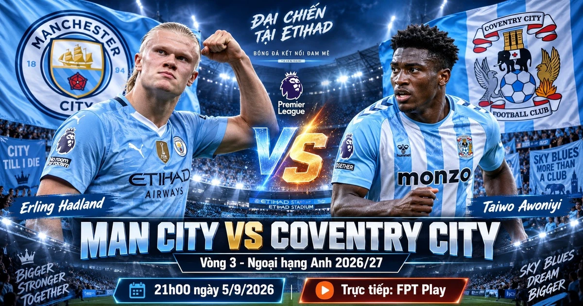 Man City vs Coventry, 21.00, 5 september: Länk till livesändning, analys och förutsägelse.