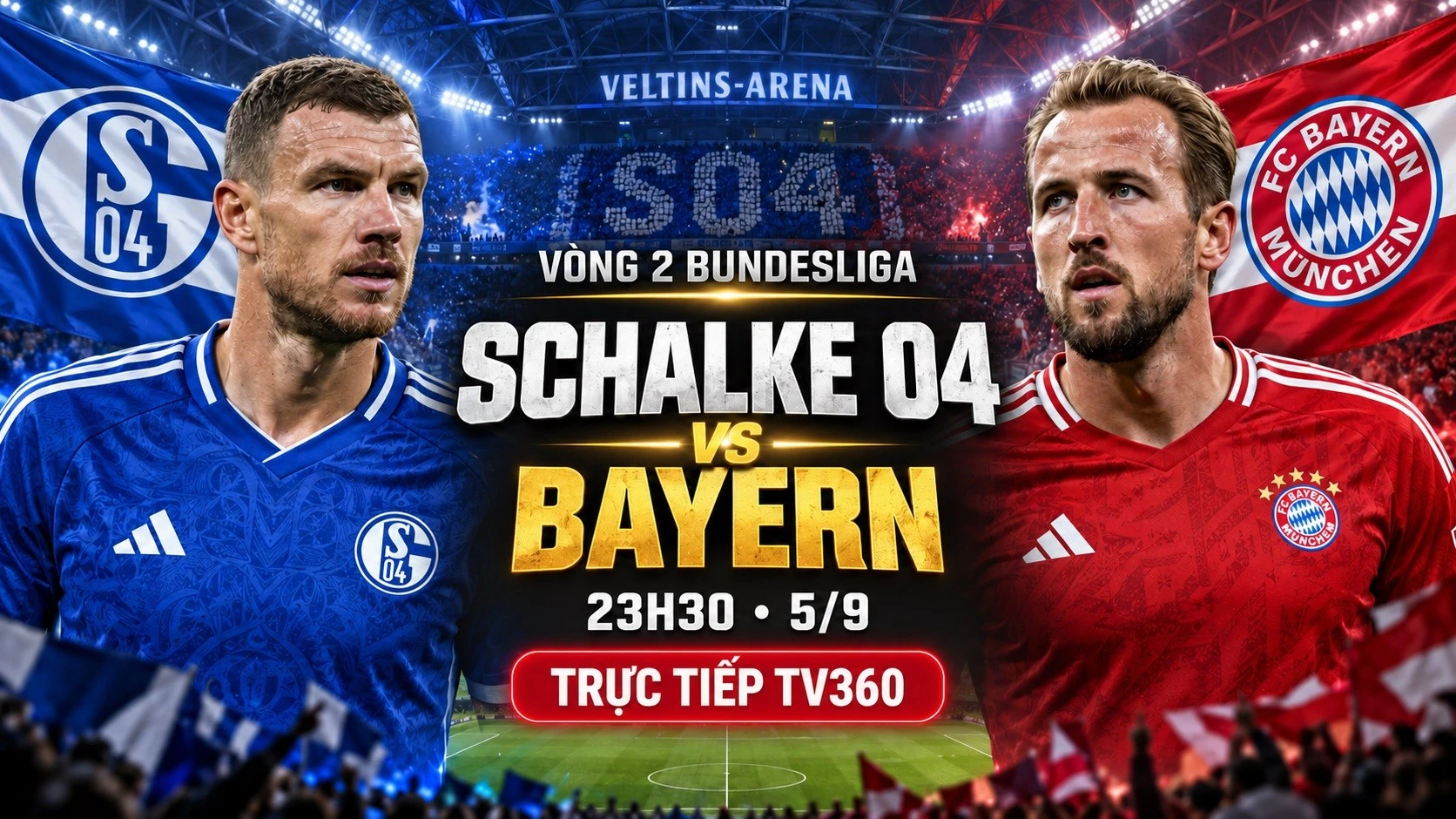 Imagem ilustrativa sobre Schalke 04 x Bayern: clássico da Bundesliga retorna ao palco da disputa