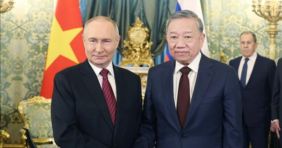 Dalam rangka kunjungan kenegaraan Sekretaris Jenderal dan Presiden To Lam ke Federasi Rusia: Menciptakan momentum politik baru, meningkatkan hubungan Vietnam-Rusia secara komprehensif.