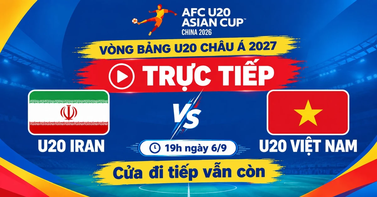 SIARAN LANGSUNG U20 Iran vs U20 Vietnam: U20 Vietnam meningkatkan tempo permainan, berjuang keras untuk mendapatkan kesempatan melaju ke babak selanjutnya.
