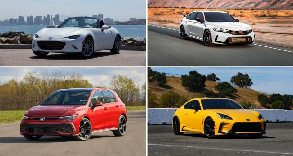 4 compact car models that still offer an enjoyable driving experience.