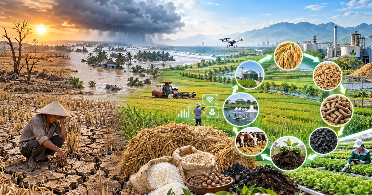 Towards the seminar "Ecological Agriculture for a Sustainable Future" organized by Dai Doan Ket Newspaper: Building a Circular Agricultural Value Chain