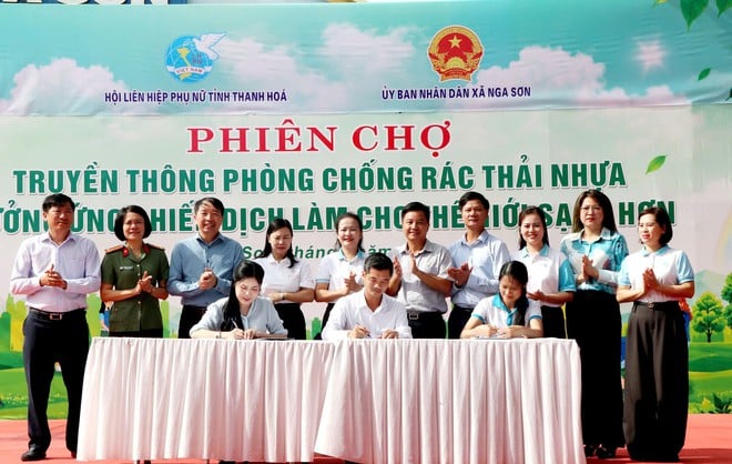 Mulheres na província de Thanh Hoa estão adotando um estilo de vida ecológico por meio da