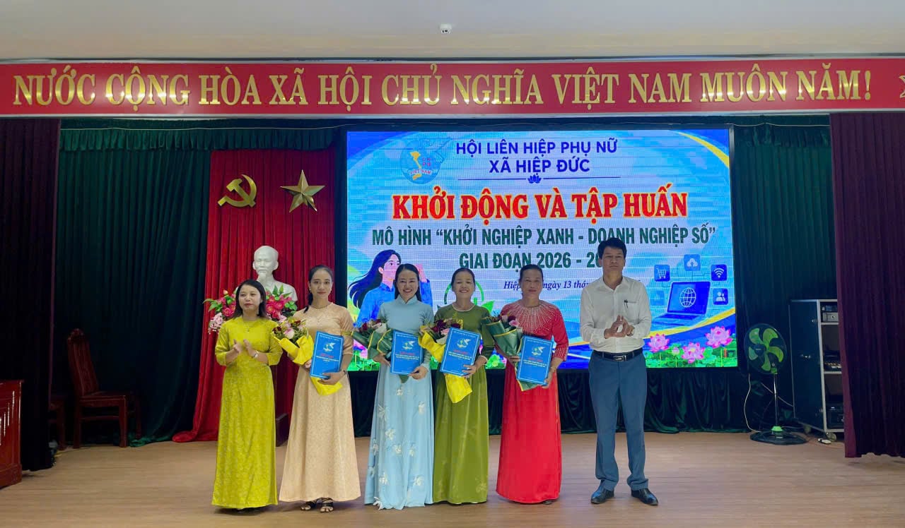 Hiep Duc meluncurkan model "Startup Hijau, Bisnis Digital".