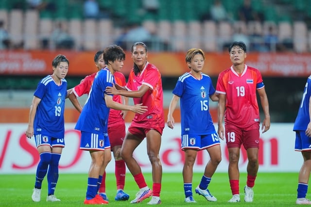 Latest ASIAD women's football rankings: Thailand drops to the bottom,  Vietnam ranks higher, Japan takes the top spot.
