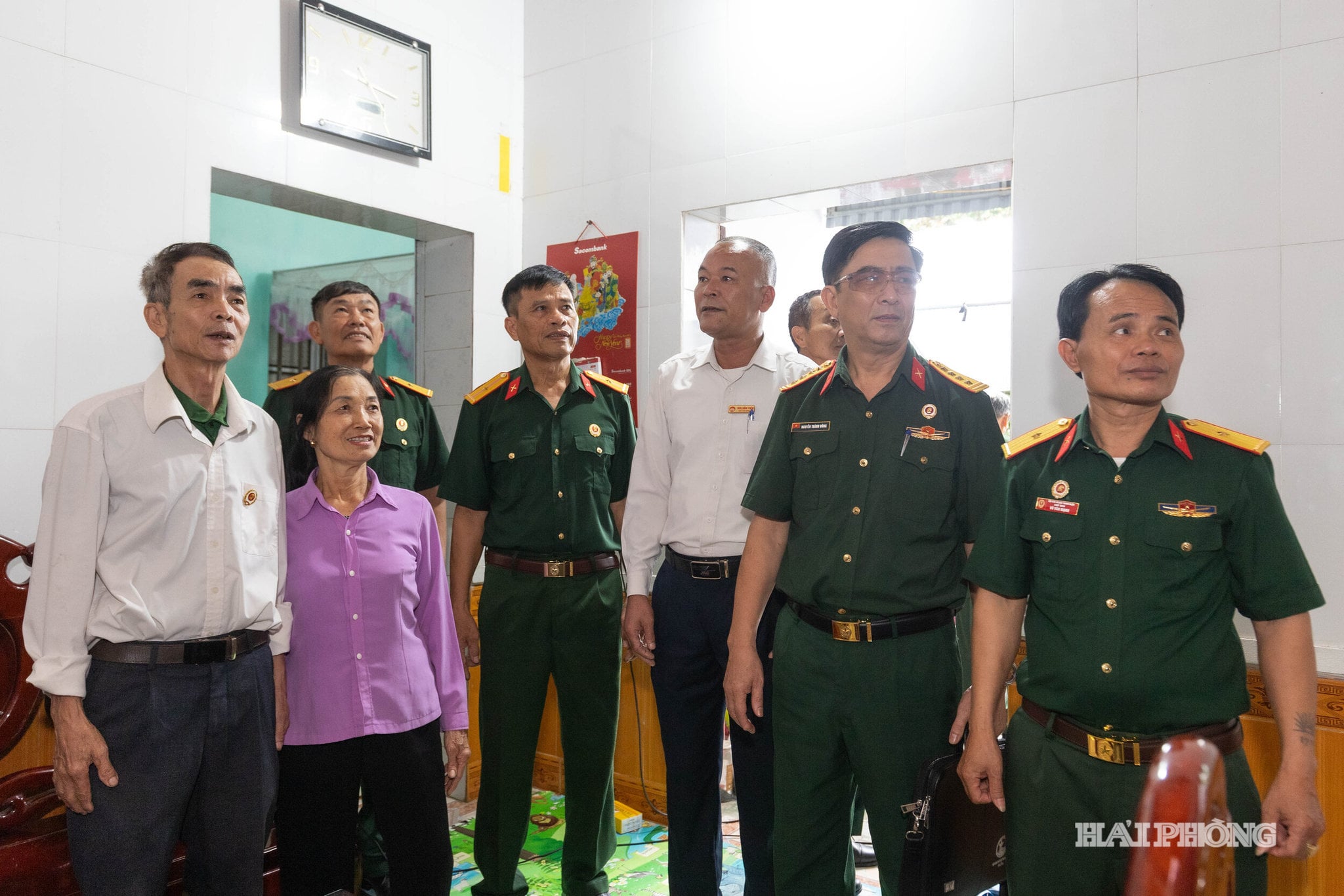 Ngôi nhà của gia đình ông Nguyễn Trọng Quản được sửa chữa với tổng kinh phí hơn 105 triệu đồng.