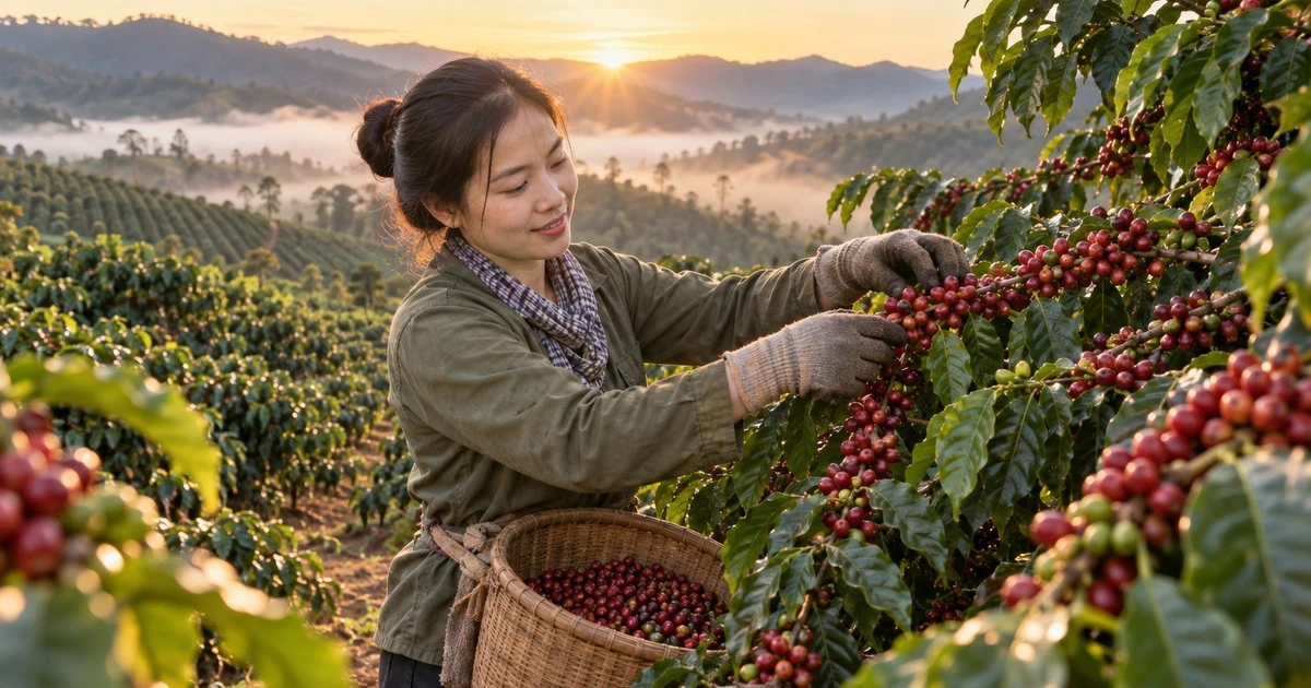 Giá cà phê hôm nay 17/9: Trong nước giảm, Robusta và Arabica lao dốc