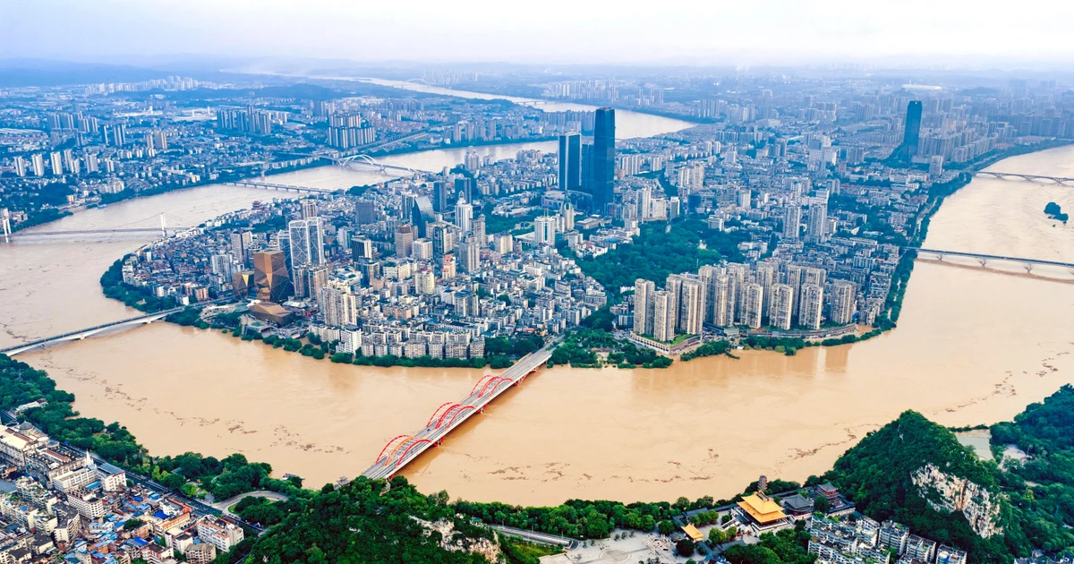 Tiongkok menerapkan AI dalam pengendalian banjir.