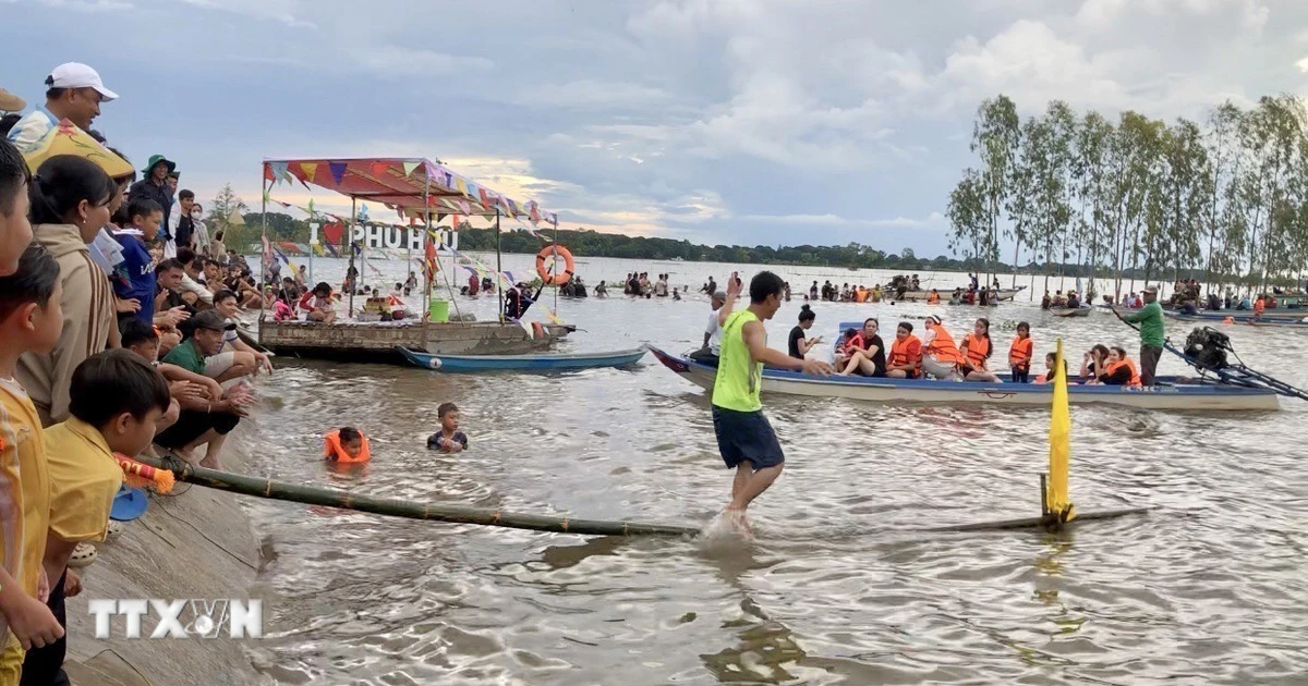 Rasakan pengalaman sehari-hari sebagai petani selama musim banjir di komune Phu Huu, provinsi An Giang.