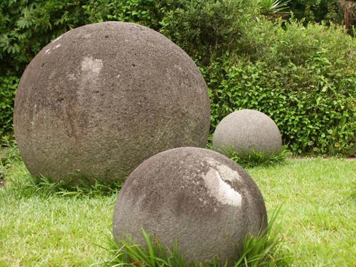 Ancient Rounded Stone The mystery of the ancient stone sphere in Central America is ...