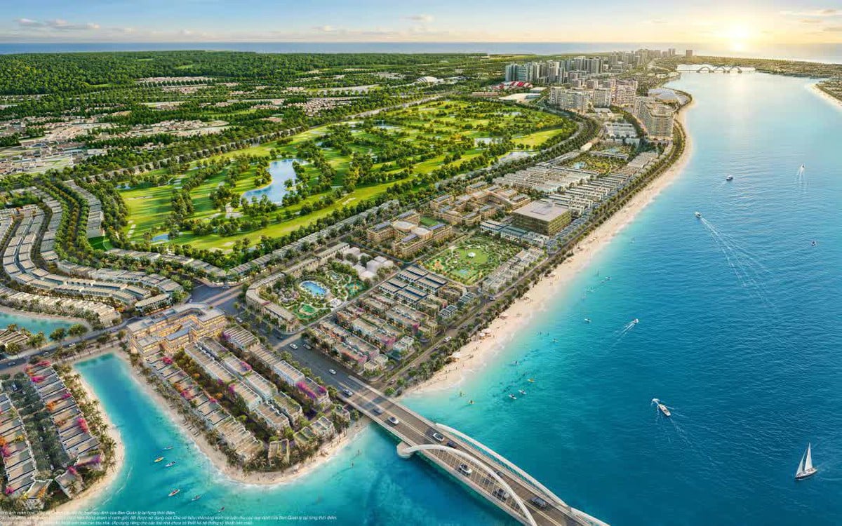 Rumah-rumah di Vinhomes Green Paradise membuka perspektif baru tentang properti tepi laut.