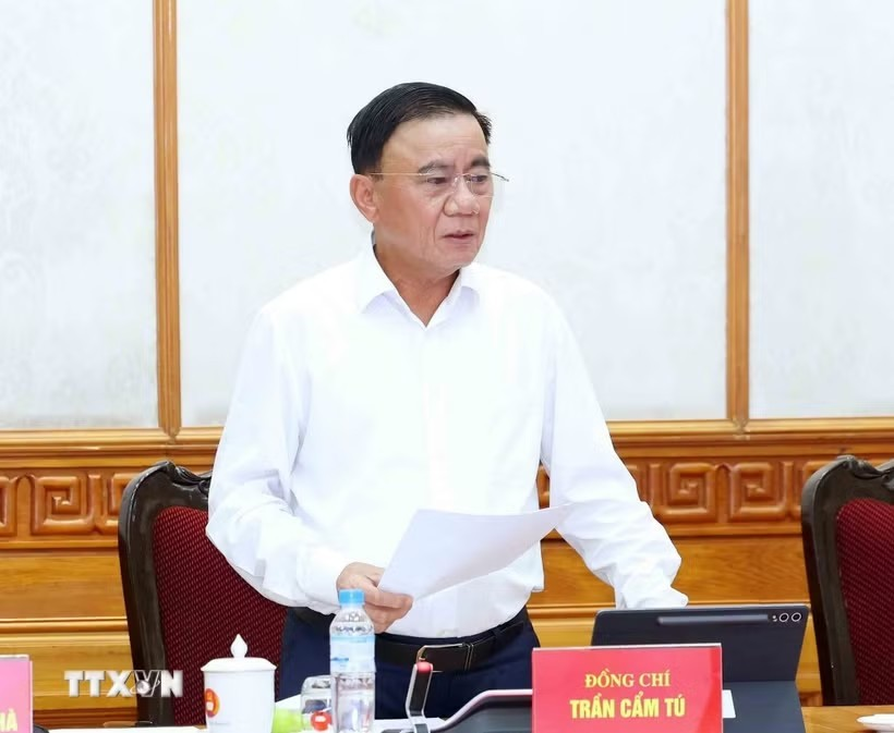 Anggota Tetap Sekretariat Komite Sentral Partai, Tran Cam Tu: Merintis transformasi digital di lembaga-lembaga Partai, melakukannya secara substantif, dan memastikan setiap langkah dilakukan secara menyeluruh.
