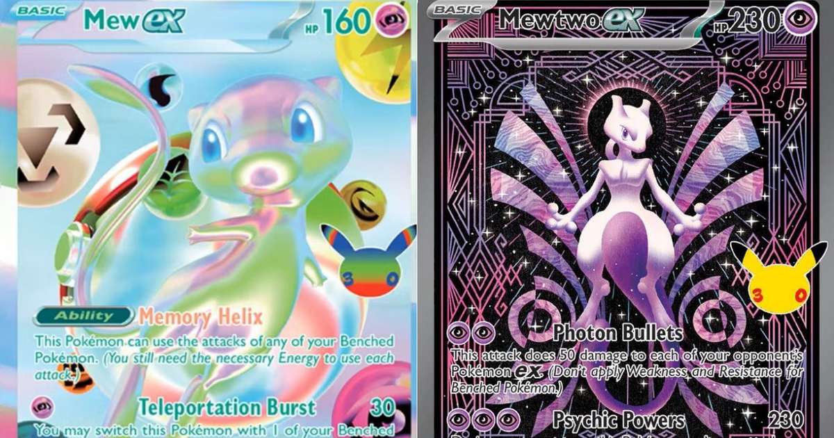 ポケモンカードゲーム30周年記念セットの中で最も高価なカードトップ5。