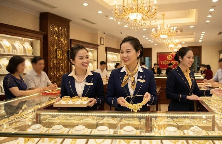 Giá vàng SJC đi ngang ngày 26/9 sau chuỗi giảm mạnh
