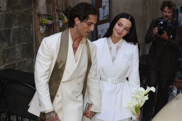 Dove Cameron Marries Måneskin’s Damiano David in Private Tuscan Wedding