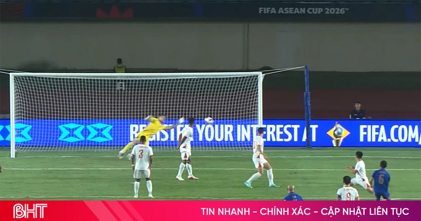 การแข่งขันฟุตบอลสด เวียดนาม vs ไทย: VAR ไม่อนุญาตประตูของ Tài Lộc