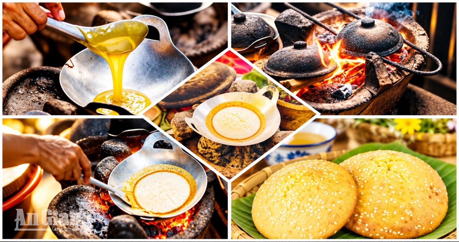 The alluring flavor of Namparang cake from the Cham people of Vinh Hau.