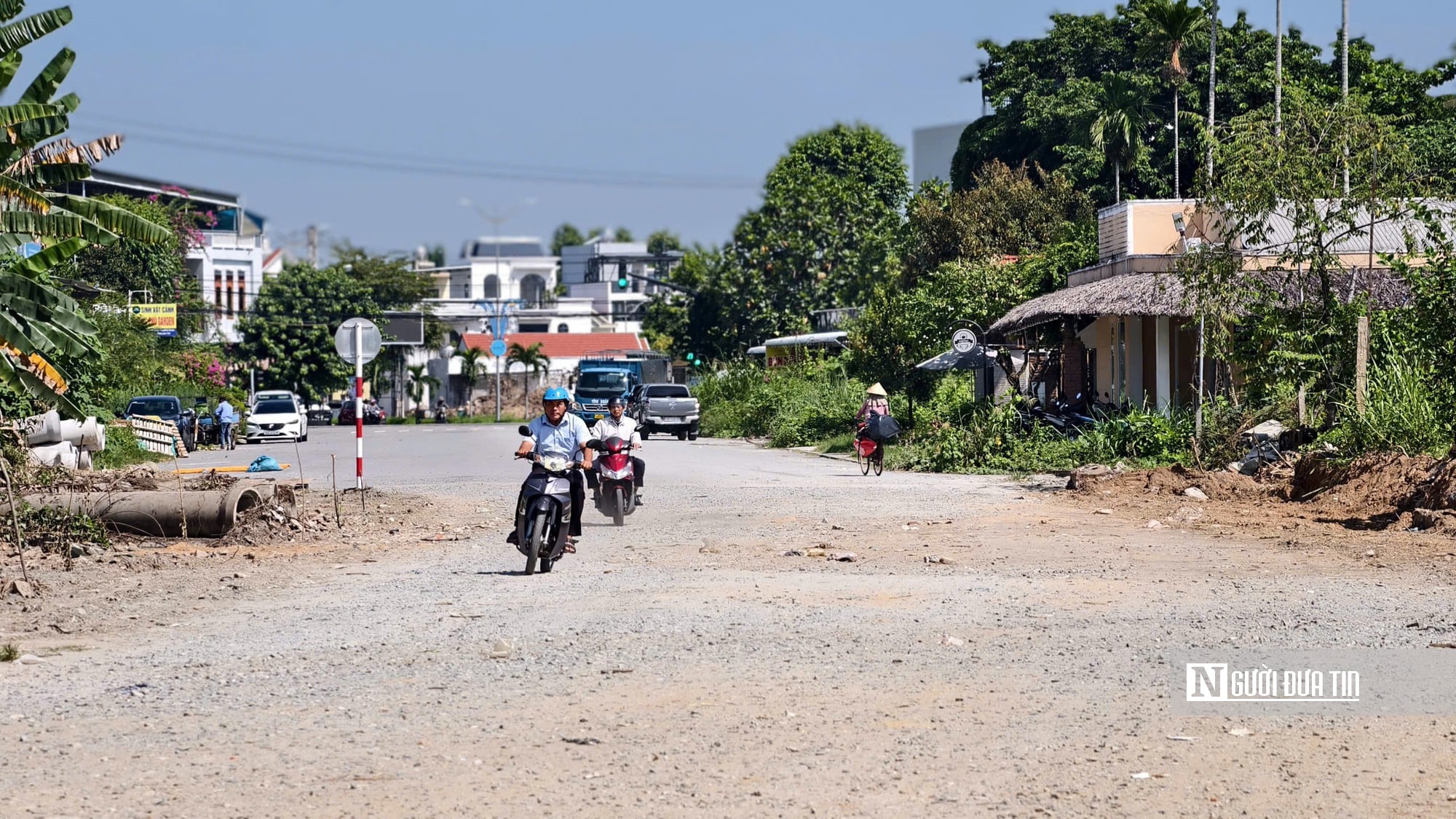 Chuẩn bị thi công đoạn đường hơn 800 mét "mắc kẹt" 10 năm ở Quảng Ngãi- Ảnh 1.