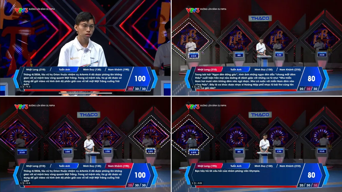Đường lên đỉnh Olympia: Kịch tính tới phút chót, nam sinh Khánh Hòa xuất sắc giành vòng nguyệt quế  - Ảnh 8.