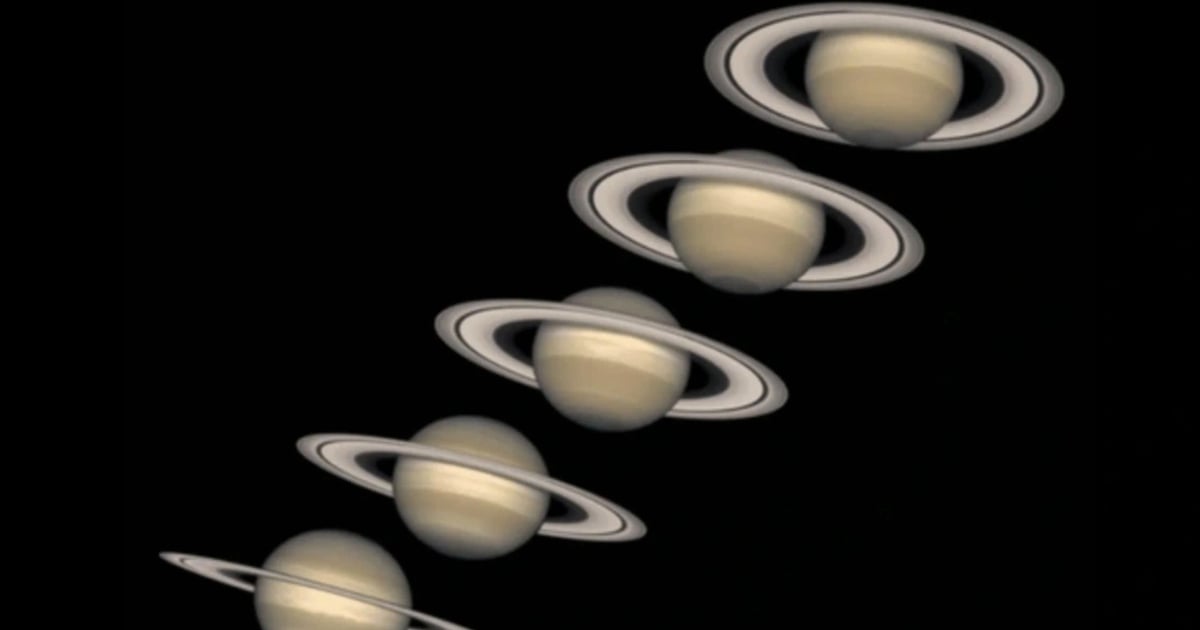 Photo: Vietnam.vn NARIT publishes photographs of Saturn at its closest to Earth
