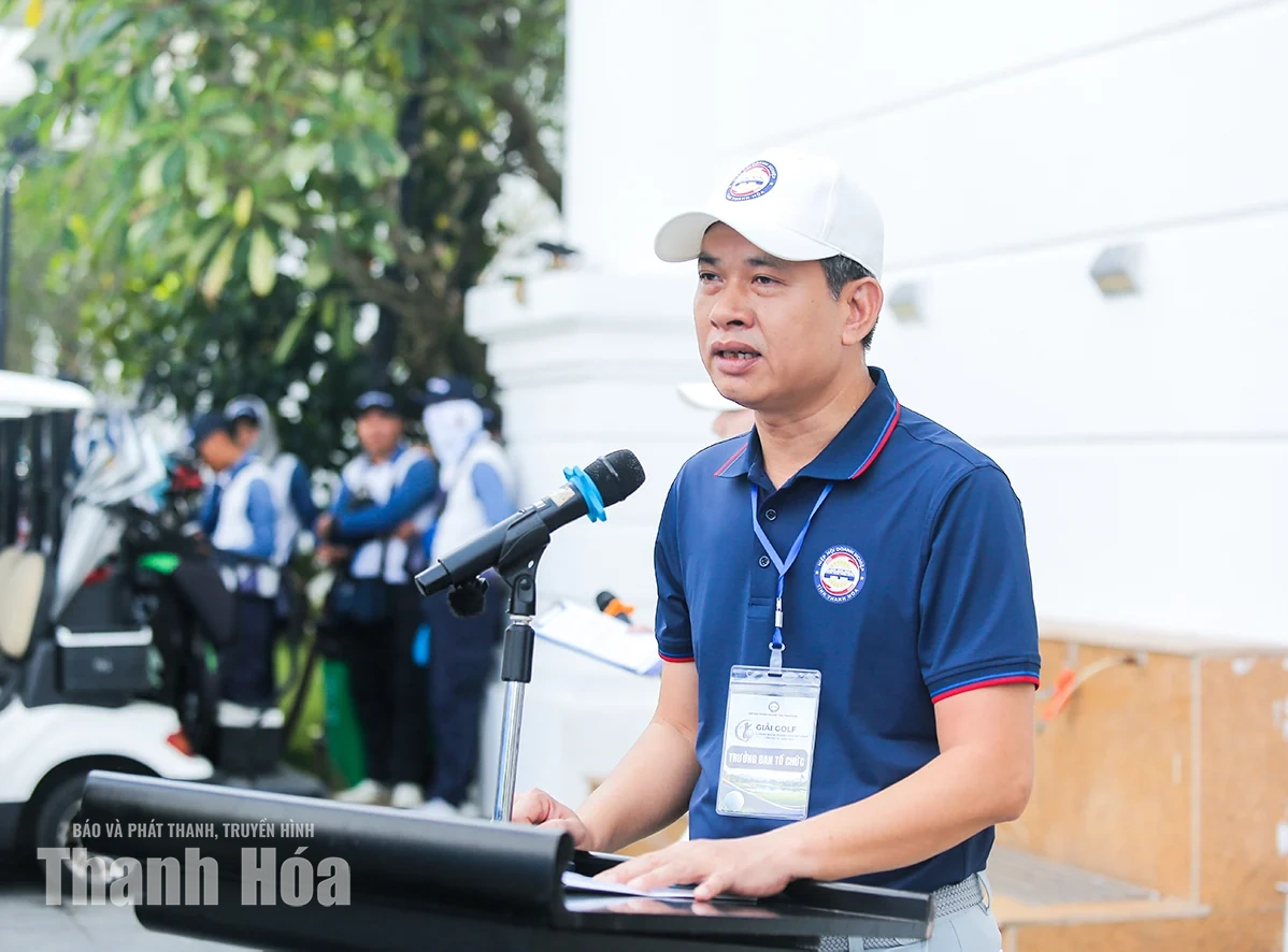 Giải Golf Doanh nhân Thanh Hóa mở rộng quyên góp 600 triệu đồng cho quỹ từ thiện&nbsp;