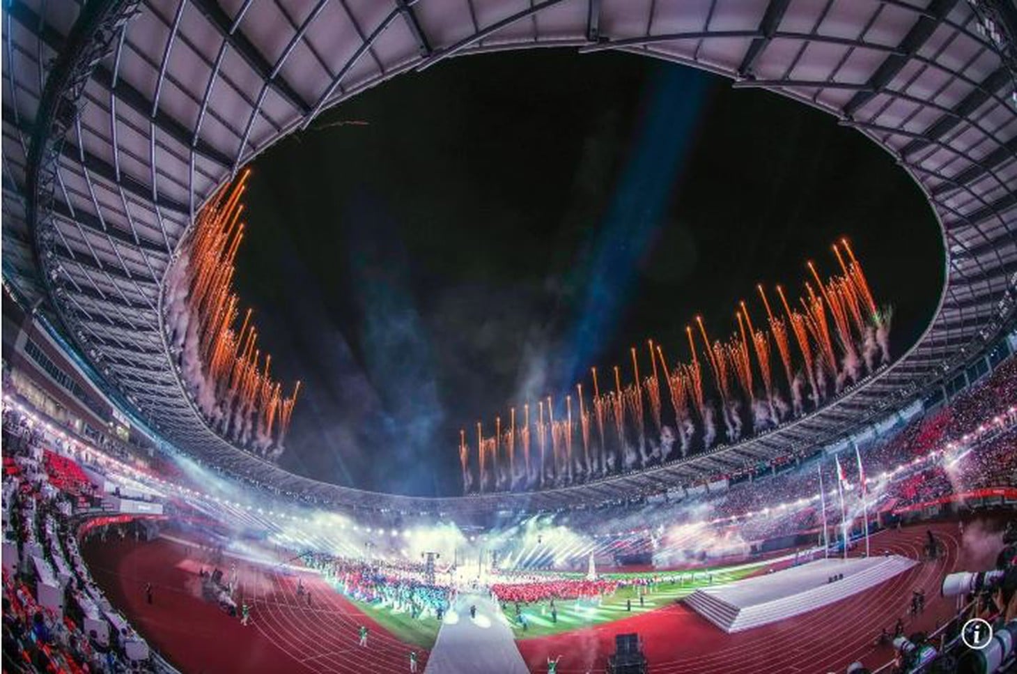 Photo gallery of the closing ceremony of the 20th Asian Games: Brief but colorful - Photo 1.