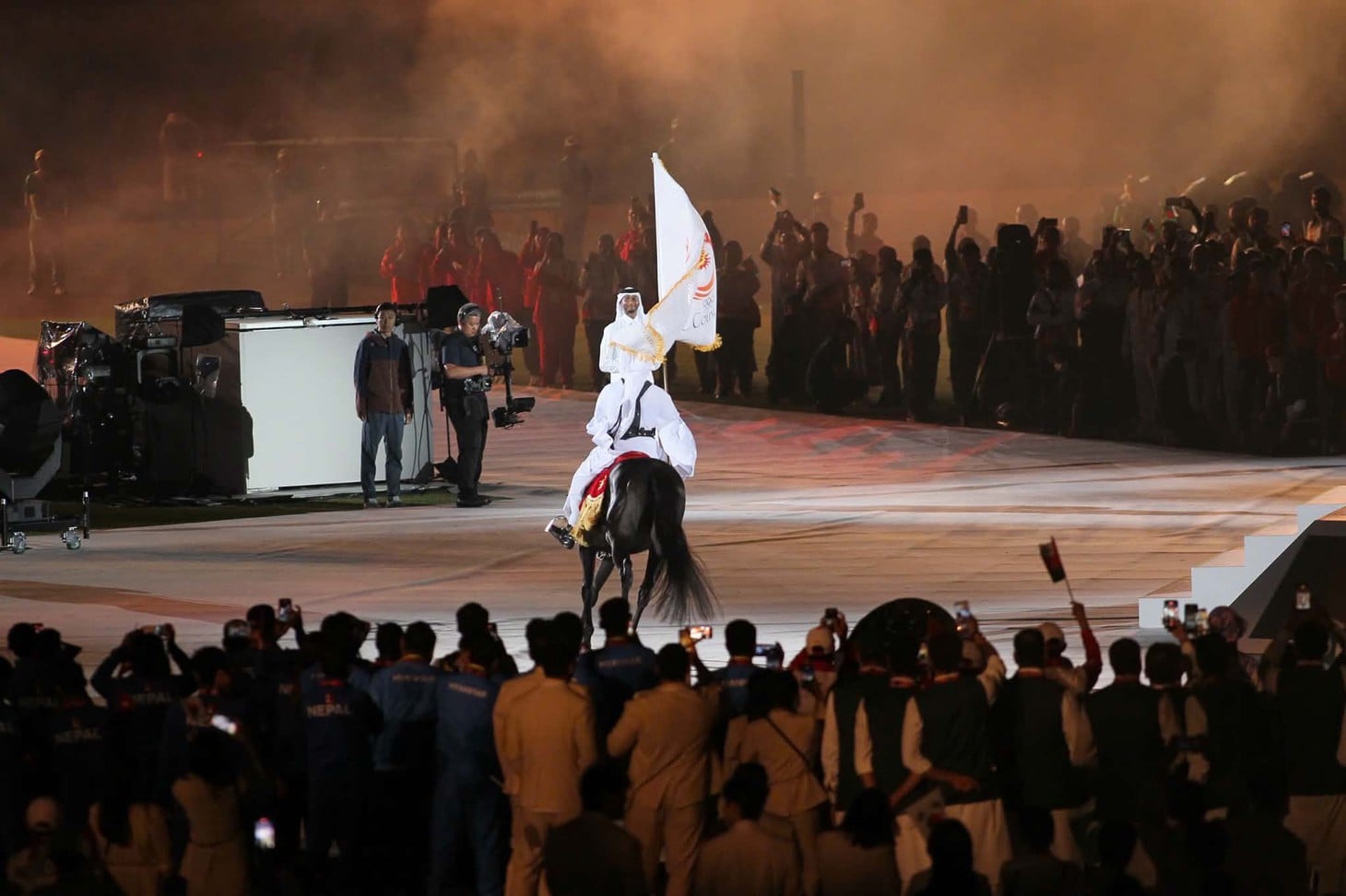 Photo gallery of the closing ceremony of the 20th Asian Games: Brief but colorful - Photo 6.