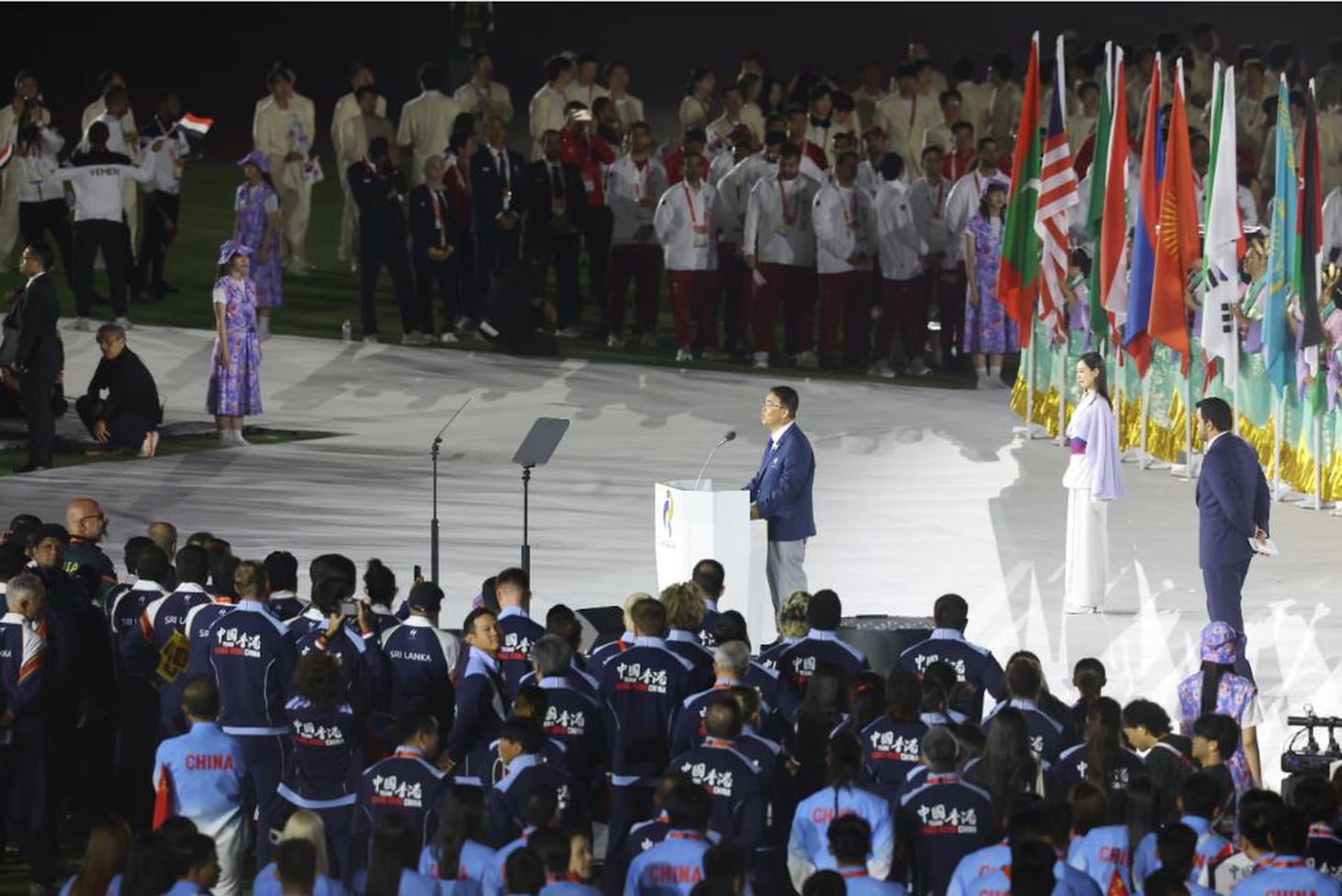 Photo gallery of the closing ceremony of the 20th Asian Games: Brief but colorful - Photo 12.