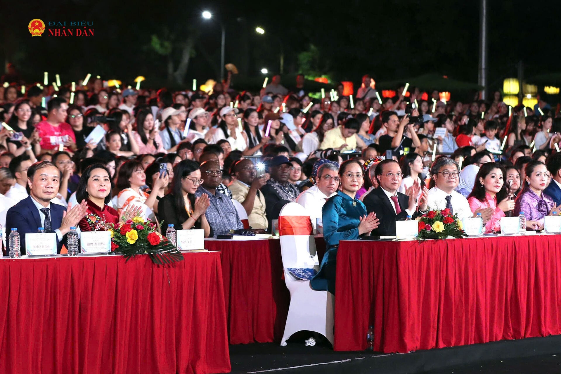 Phó Chủ tịch Quốc hội Nguyễn Thị Thanh và các đại biểu dự Lễ hội Văn hóa Thế giới tại Hà Nội 2026
