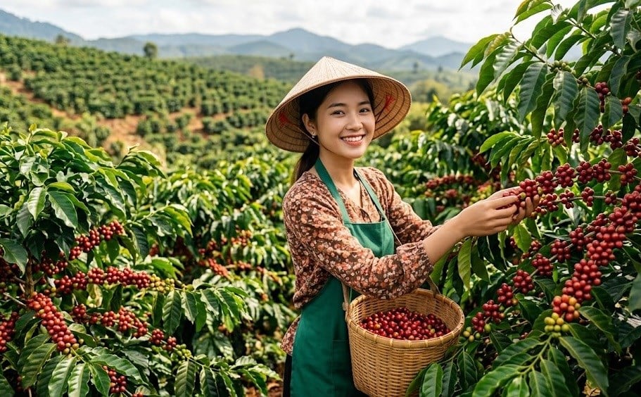 Giá cà phê hôm nay 5.10: Trong nước và thế giới cùng đứng giá