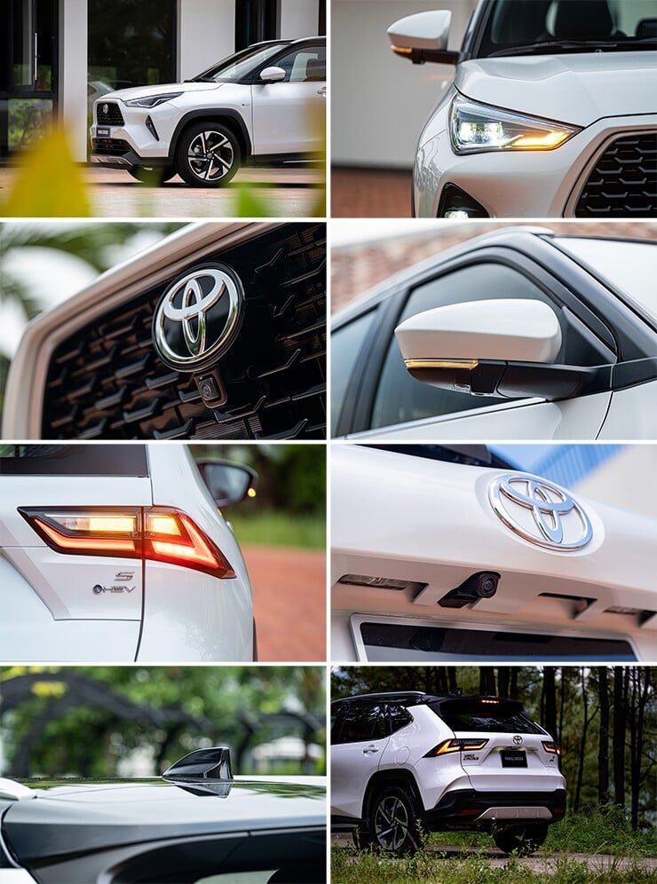 Thiết kế đầu xe Toyota Yaris Cross
