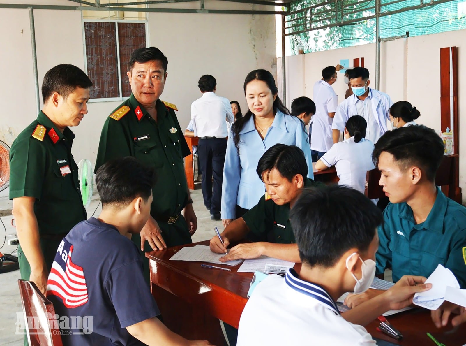 Long Điền sơ tuyển sức khỏe nghĩa vụ quân sự cho hơn 2.000 thanh niên