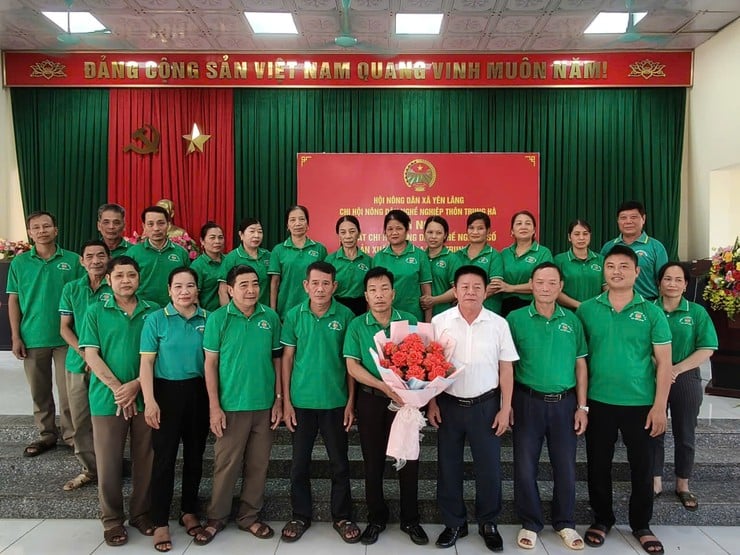 HỘI NÔNG DÂN XÃ YÊN LÃNG RA MẮT CHI HỘI NGHỀ NGHIỆP SỐ SẢN XUẤT BÁNH ĐA NEM TRUNG HÀ - Ảnh 2.