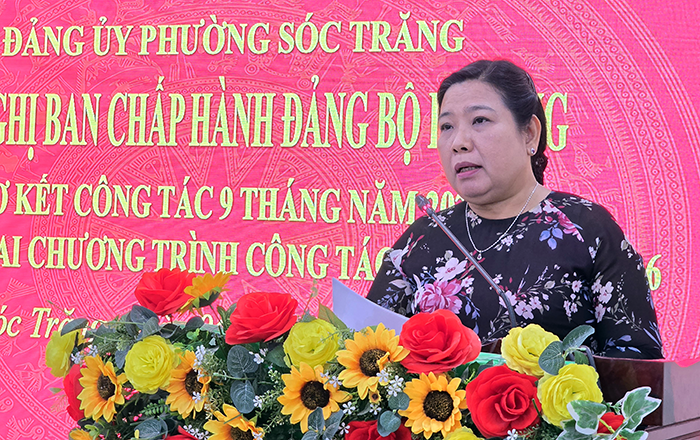 Soc Trang Ward focuses on completing the targets and tasks for 2026.